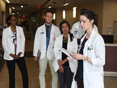Bedside Rounds on Inpatient Medicine “B” Service