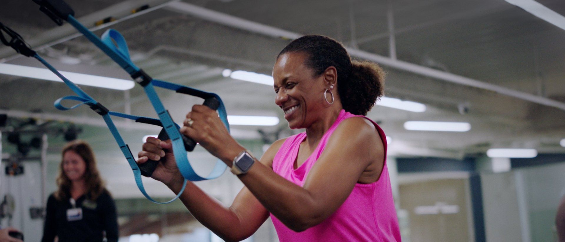 Woman working out