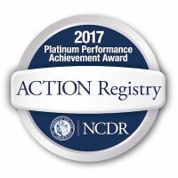 The Moses H. Cone Memorial Hospital has been recognized by the American College of Cardiology with i