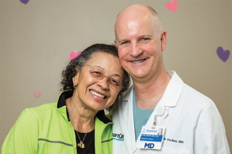 Elizabeth White and Dr. Peter Jordan