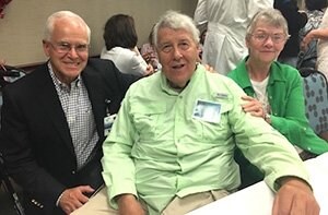 Dr. Van Trigt with VAD patient
